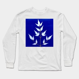 Mornington Skies 7 - Monoprint Long Sleeve T-Shirt